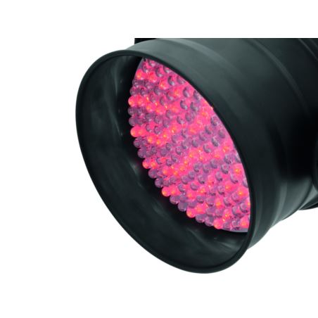 EUROLITE LED PAR-64 RGB srebrny 10mm krótki